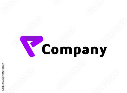 A modern logo featuring a stylized letter and the word "Company" in bold typography.