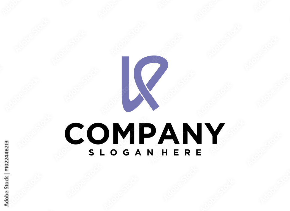 A modern logo design featuring a stylized letter and company name with a slogan. A modern logo design featuring a stylized letter and company name with a slogan.