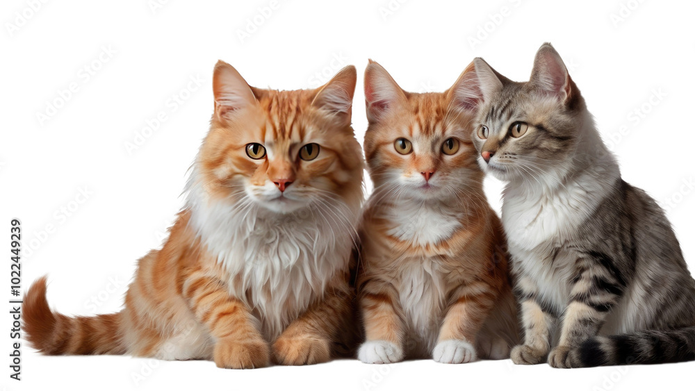 cat and kitten isolated PNG background cat and kitten isolated PNG background