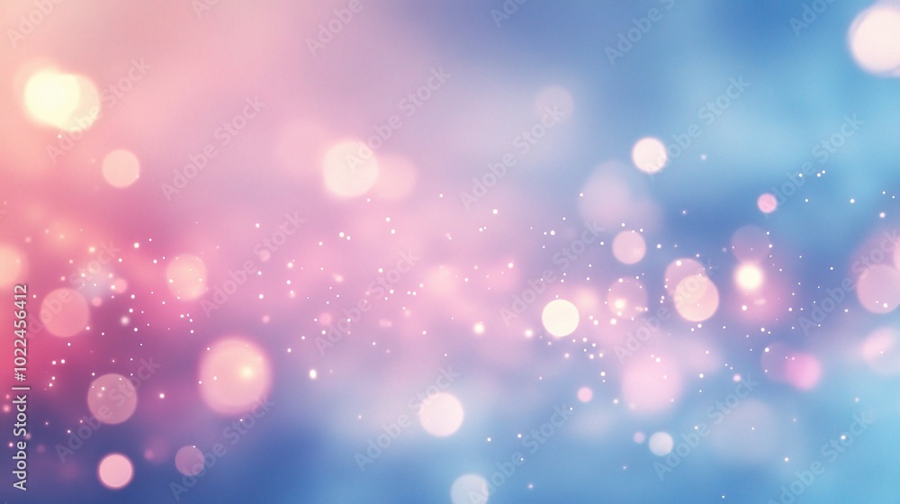 Soft Bokeh Background with Colorful Light Effects Soft Bokeh Background with Colorful Light Effects