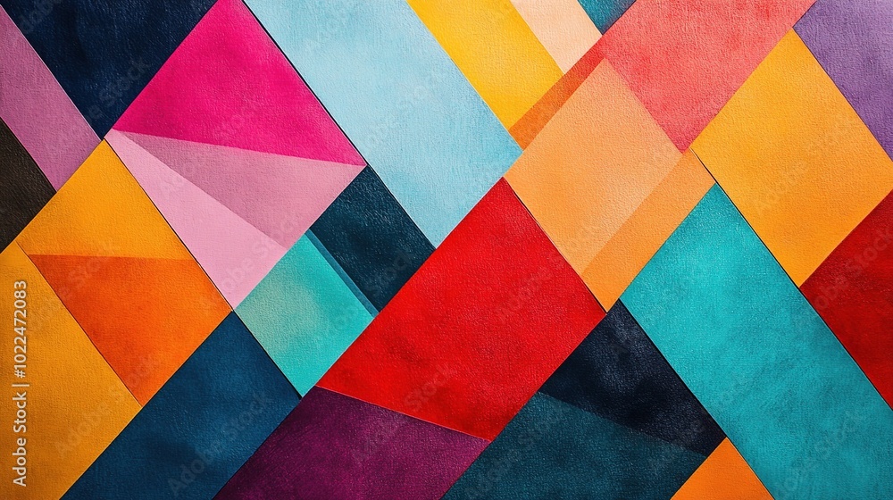 Colorful Abstract Geometric Background Design Colorful Abstract Geometric Background Design