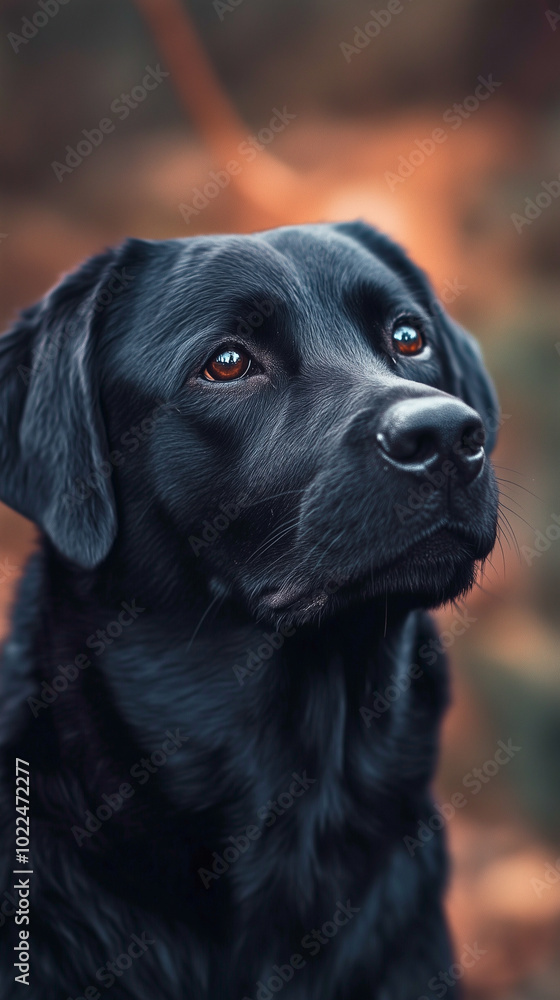 A cute dog close-up shot generated by AI A cute dog close-up shot generated by AI