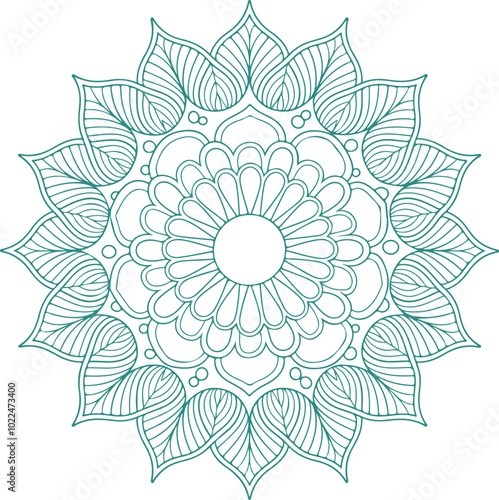 Flower ornament luxury mandala pattern designs 
