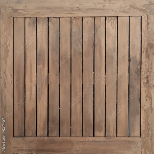 old antique weathered brown wooden panel