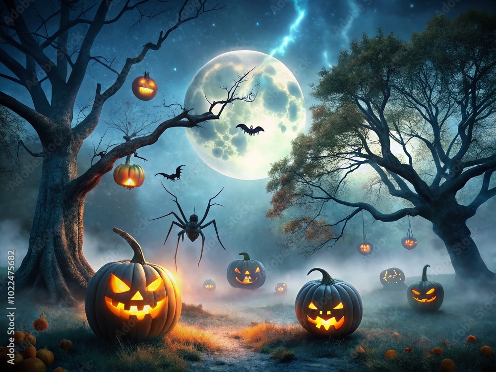 Surreal Halloween Opener with Scary Effects for Spooky Celebrations Surreal Halloween Opener with Scary Effects for Spooky Celebrations