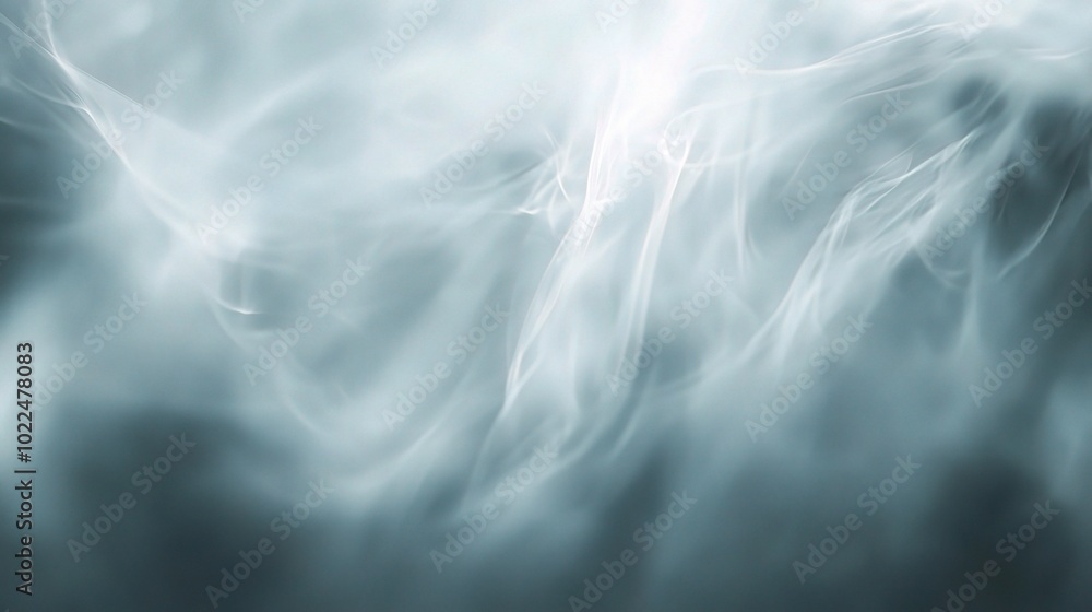 Ethereal Smoke Background in Soft Gray Tones Ethereal Smoke Background in Soft Gray Tones