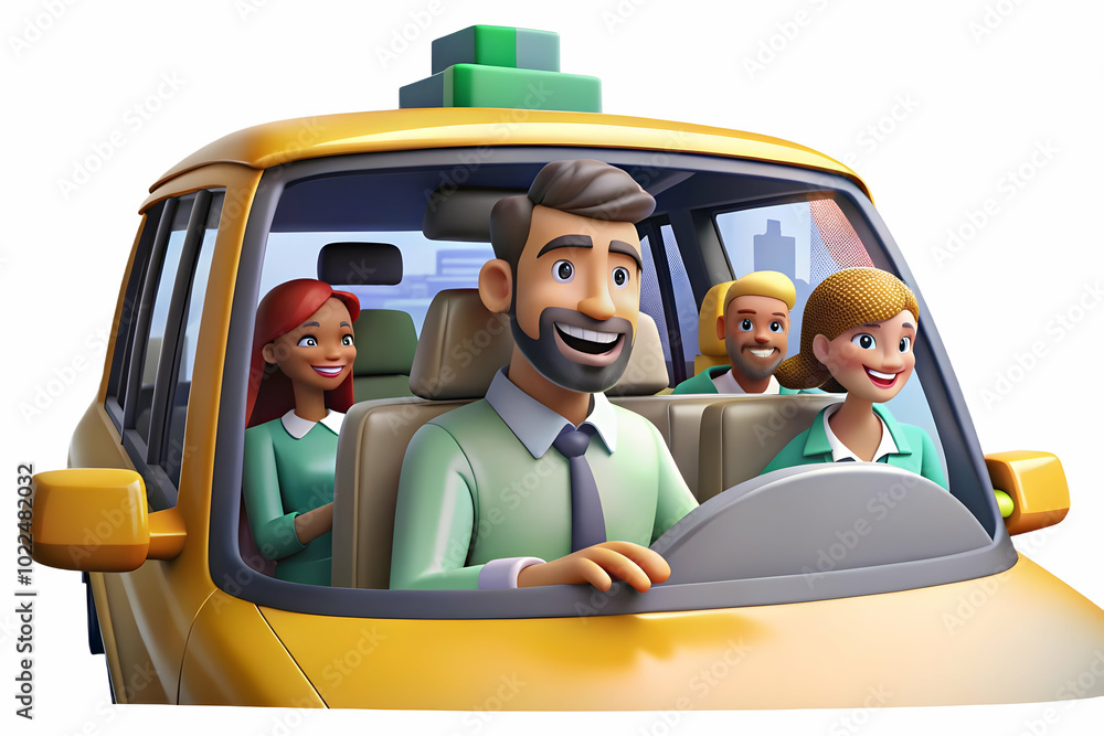 Candid Taxi Driver Engaging Passengers in Urban Nightlife | Smiling Conversations in a Bustling City Candid Taxi Driver Engaging Passengers in Urban Nightlife | Smiling Conversations in a Bustling City