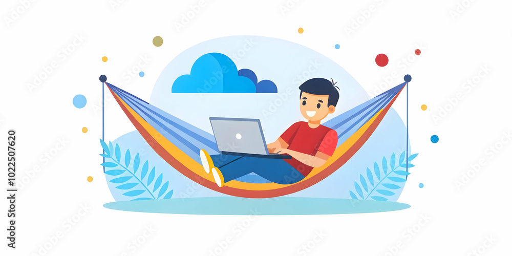 Candid Photo of a Remote Worker on a Park Bench with Laptop - Capturing the Freedom and Flexibility of Outdoor Work in Nature Candid Photo of a Remote Worker on a Park Bench with Laptop - Capturing the Freedom and Flexibility of Outdoor Work in Nature