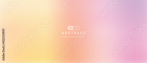 Abstract background,color vector banner gradient pattern. Blurred light fuzz colorful gradient background. Vector soft horizontal backdrop background design,​ wallpaper​ design, art​ design, painting