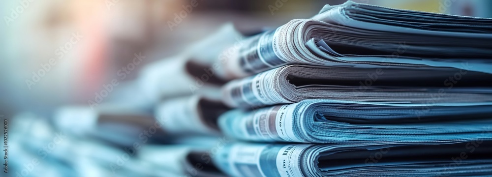 A stack of newspapers, representing the news and information created by an editorial team.
A stack of newspapers, representing the news and information created by an editorial team.