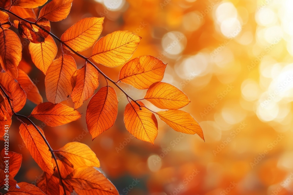 Fallen Leaves Season Background created with Generative AI Fallen Leaves Season Background created with Generative AI