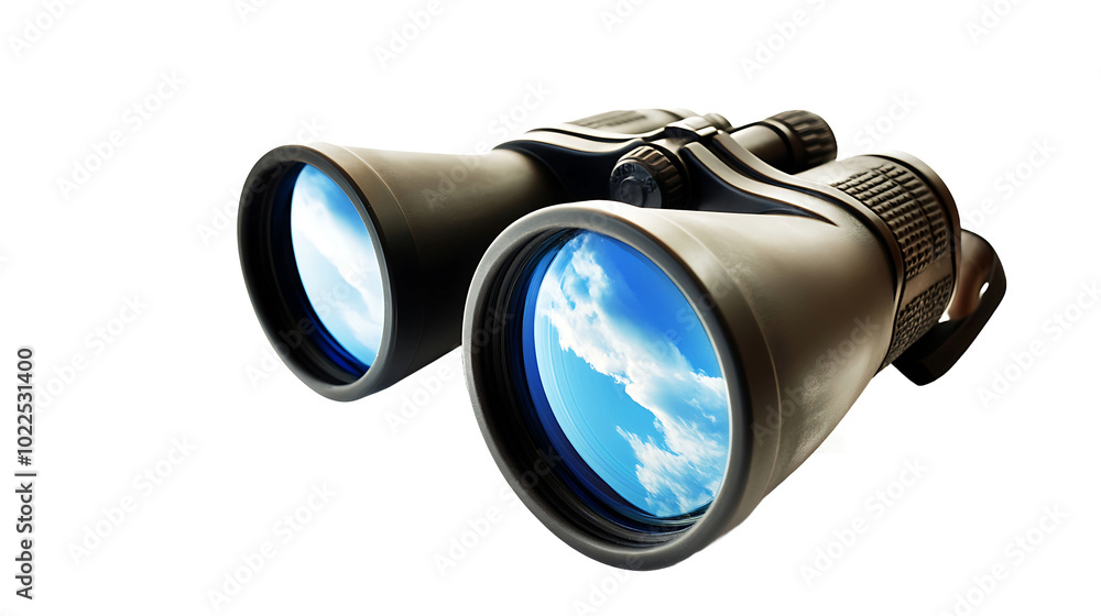 binoculars isolated on transparent background binoculars isolated on transparent background