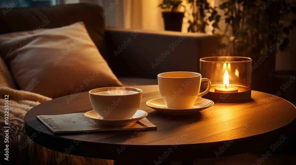 steaming table with coffee steaming table with coffee
