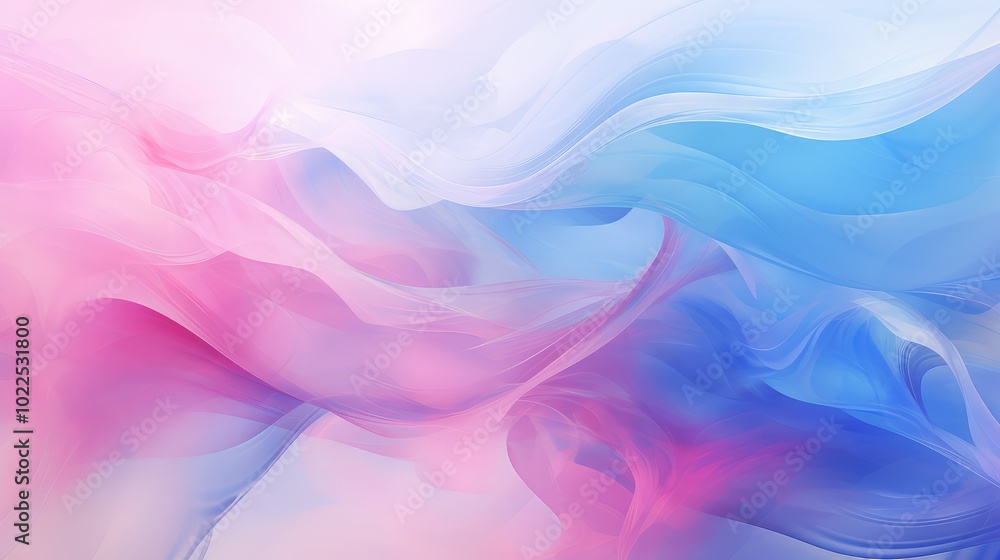 Fototapeta premium mesmerizing pink and blue abstract background