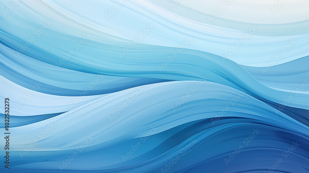 serene abstract blue waves background serene abstract blue waves background