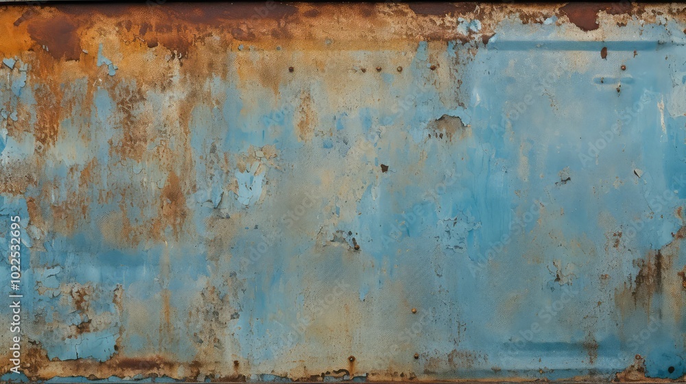 door rusted blue metal door rusted blue metal