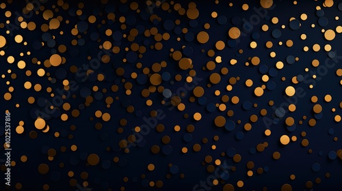 navy gold polka dots background