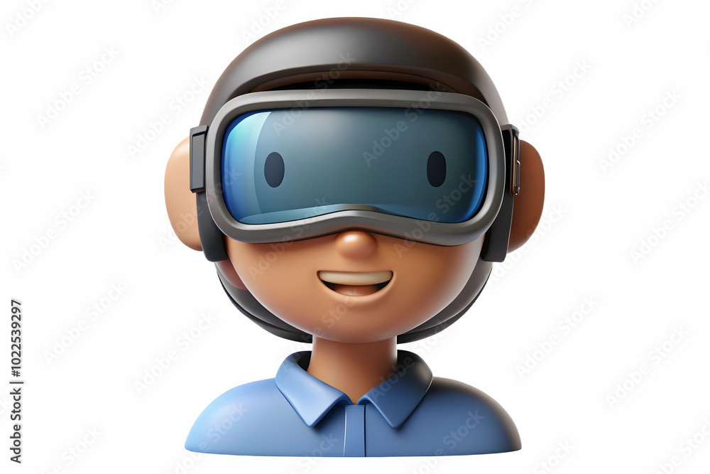 Close Up of Family Member Wearing VR Headset with Reflected Image of Pets - Concept of Immersive Experience Enhancing Family and Pet Connection Close Up of Family Member Wearing VR Headset with Reflected Image of Pets - Concept of Immersive Experience Enhancing Family and Pet Connection
