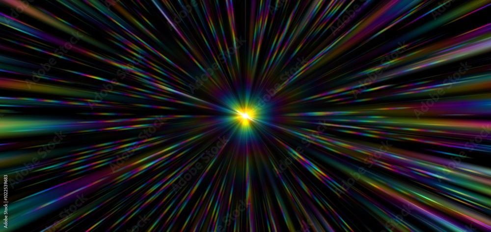 Solar flare glowing lights flash on black backgrounds illustrations Solar flare glowing lights flash on black backgrounds illustrations