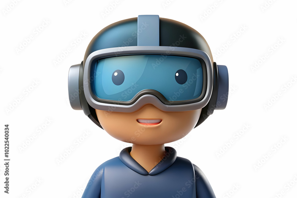 Close Up of Family Member Wearing VR Headset with Pet Reflection - Immersive Experiences Enhancing Family Pet Connection in Stock Photo Close Up of Family Member Wearing VR Headset with Pet Reflection - Immersive Experiences Enhancing Family Pet Connection in Stock Photo