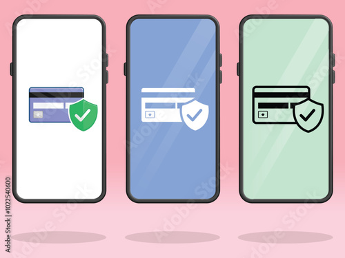 Smartphone Credit Card Back Shield Check