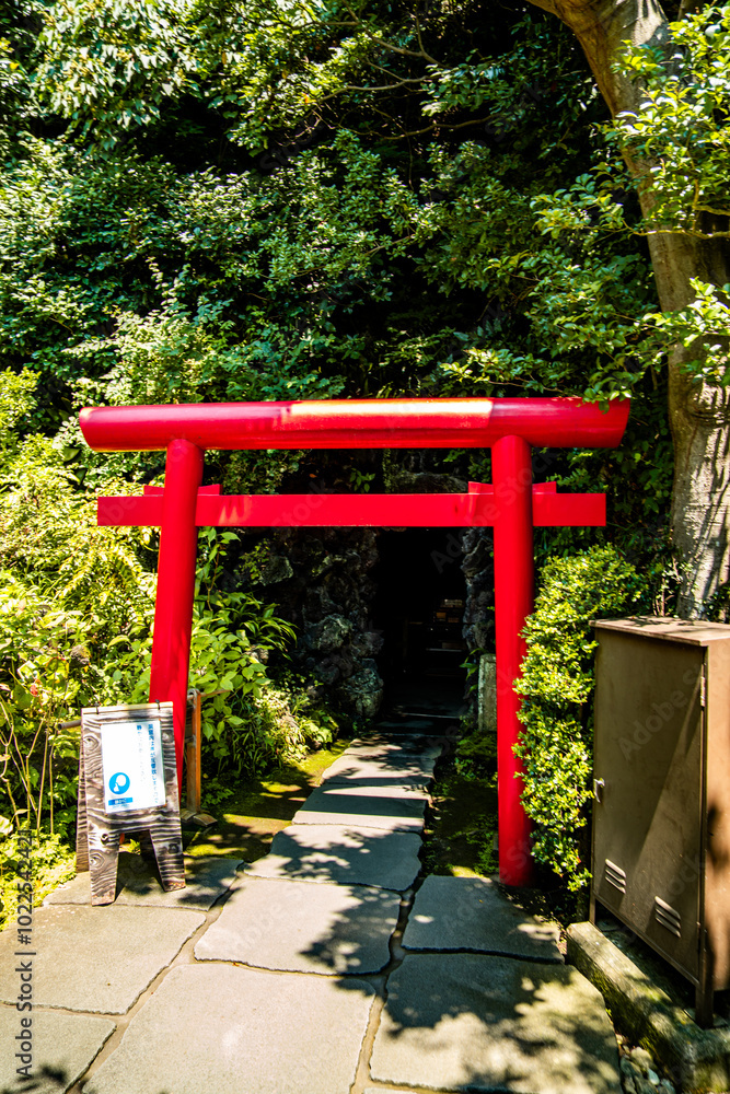 Hasedera temple in Kamakura, Japan Hasedera temple in Kamakura, Japan