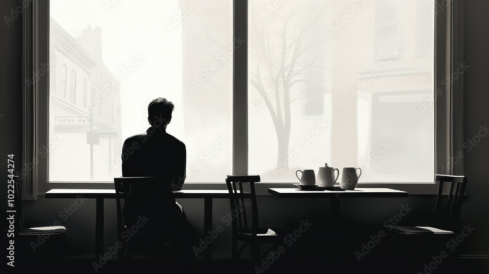 Fototapeta premium moment meeting for coffee