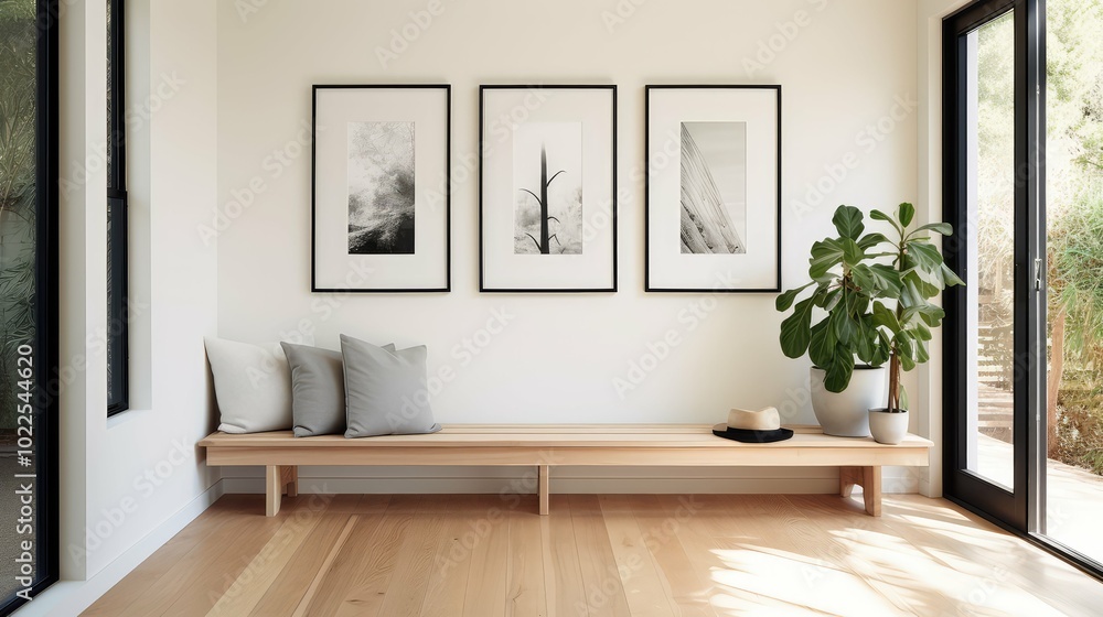 Fototapeta premium home house hallway