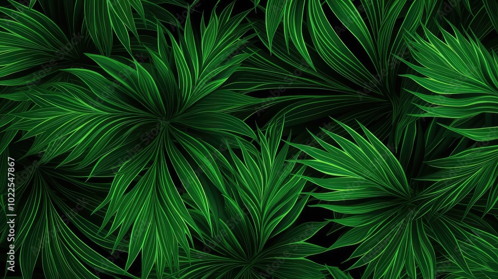 leaves green seamless pattern leaves green seamless pattern