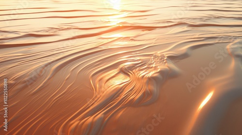 sand water pattern illustration