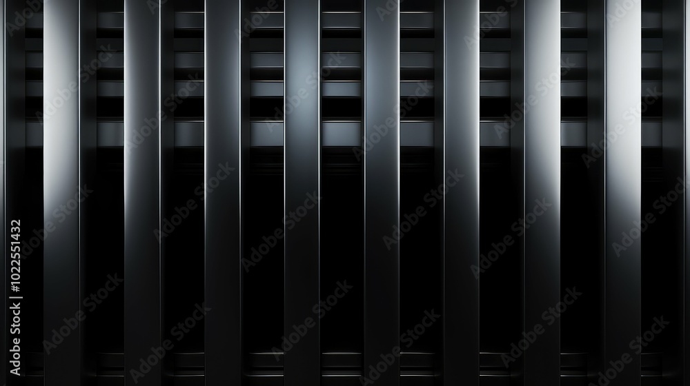 row metal bars row metal bars