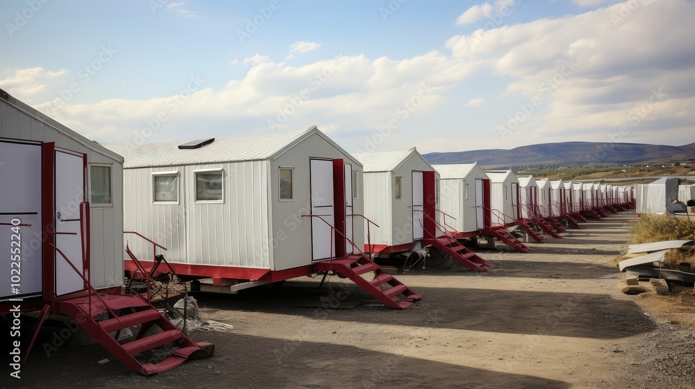 site temporary housing site temporary housing