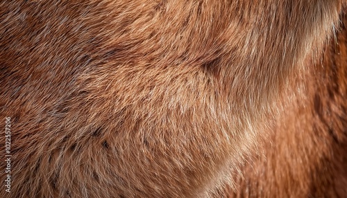 Wallpaper Mural Close-Up of Soft Brown Fur with White Spotted Pattern. Natural Animal Coat Texture Torontodigital.ca