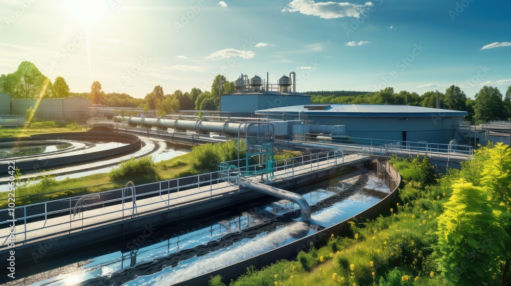 Fototapeta premium tanks water utility