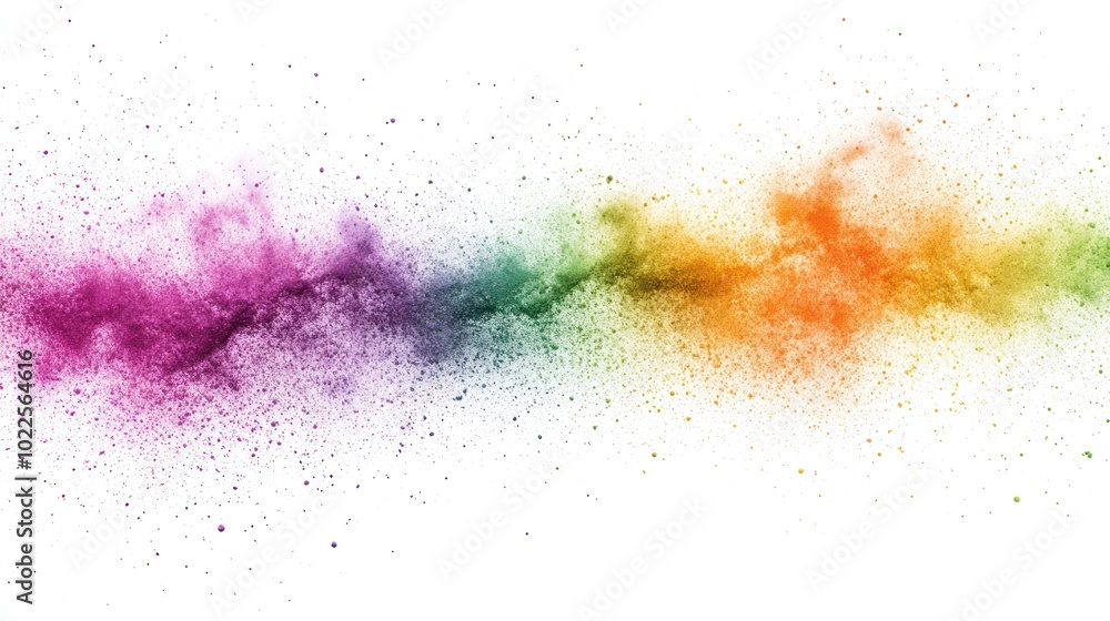 A vibrant, colorful splash of powder resembling a cosmic or abstract design. A vibrant, colorful splash of powder resembling a cosmic or abstract design.