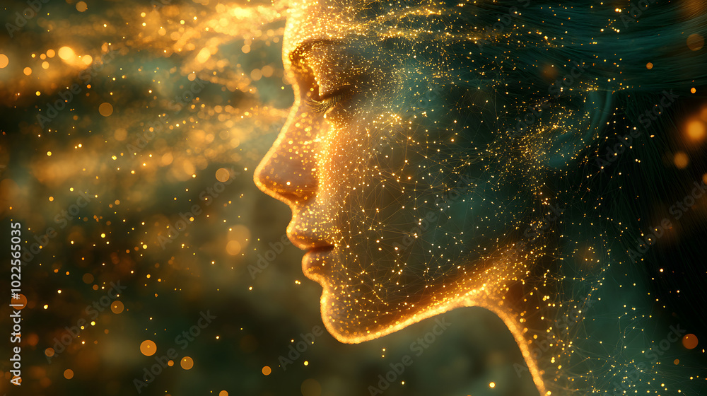 3D visualization of an abstract human head with glowing neural connections.
3D visualization of an abstract human head with glowing neural connections.