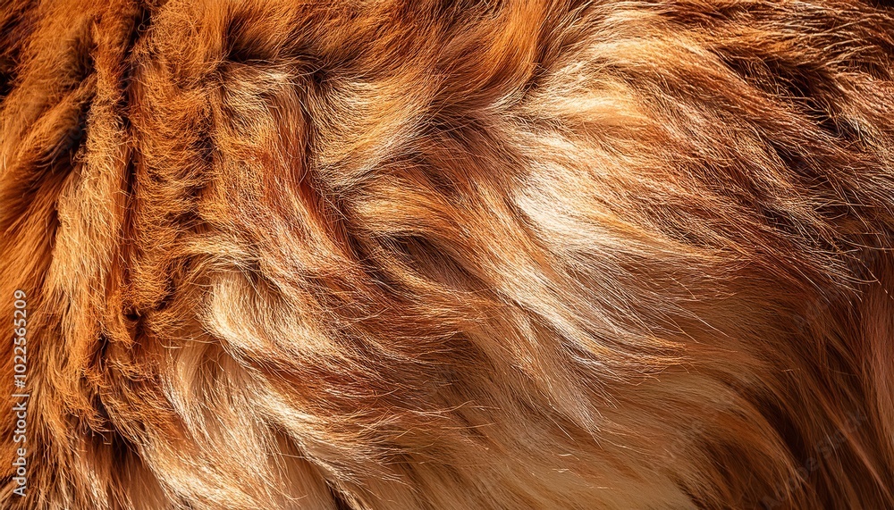 Close-up of a Lion's Mane with Golden Brown Fur, Showcasing Textured Layers and Flowing Strands in Natural Sunlight, Emphasizing the Majestic and Powerful Presence of the King of the Jungle Close-up of a Lion's Mane with Golden Brown Fur, Showcasing Textured Layers and Flowing Strands in Natural Sunlight, Emphasizing the Majestic and Powerful Presence of the King of the Jungle