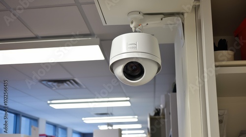 surveillance security camera office