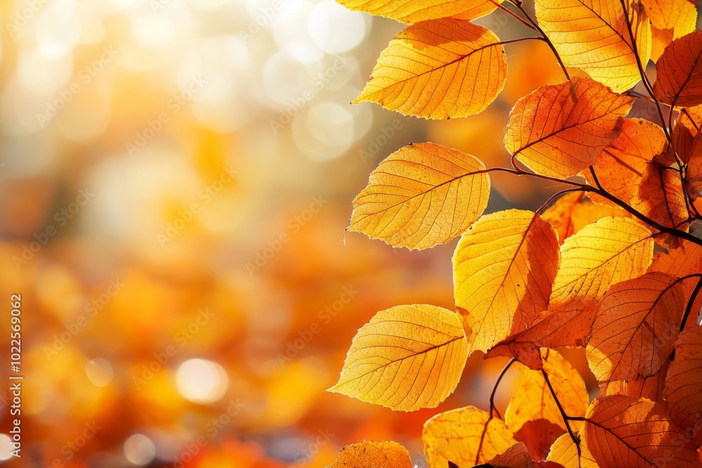 Fallen Leaves Season Background created with Generative AI Fallen Leaves Season Background created with Generative AI