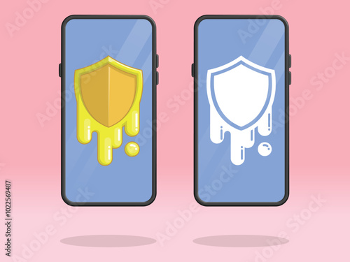 Smartphone Golden Shield Melting Security Hacks
