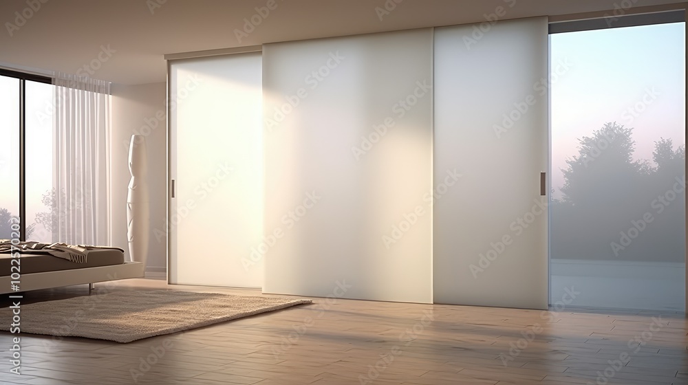 Obraz premium glass 3 doors