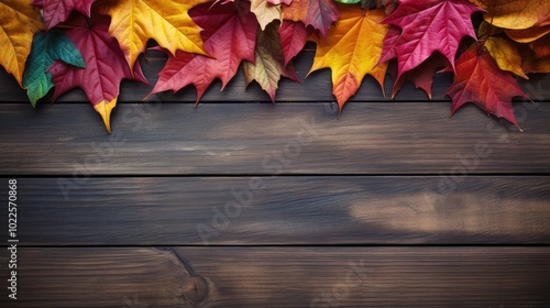 vibrant fall backgrounds leaves wood