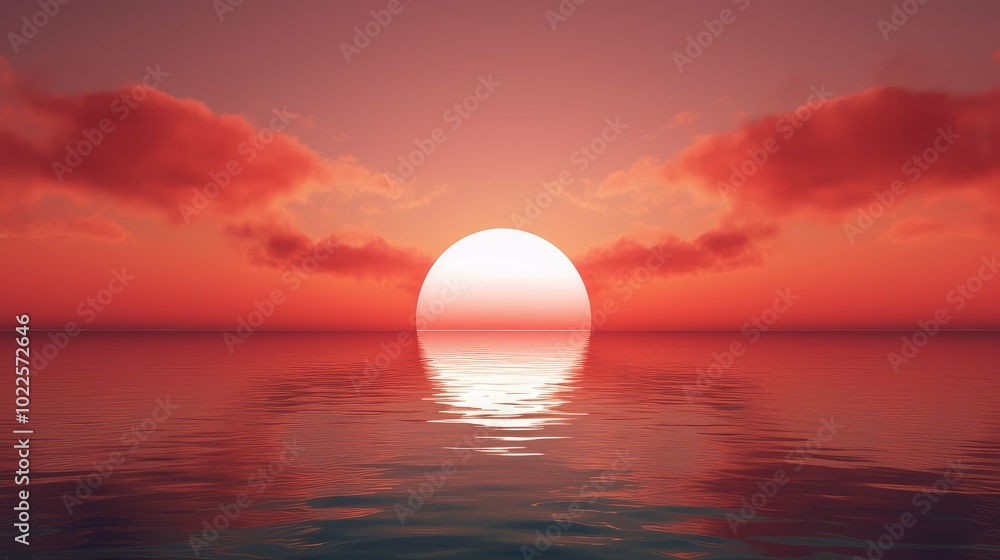 sky circle red sky circle red