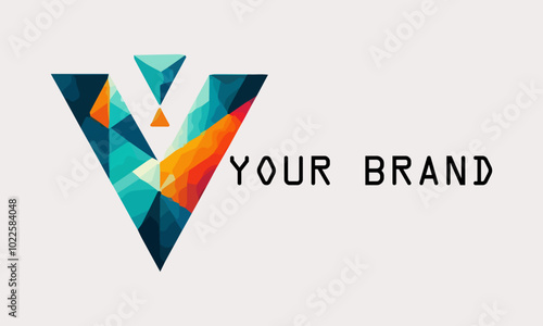 Free Download Triangle Vector Logo for Tech Startup, Abstract Logo Design with Triangle Shape and Dynamic Lines Strength in Unity - GFXLoad