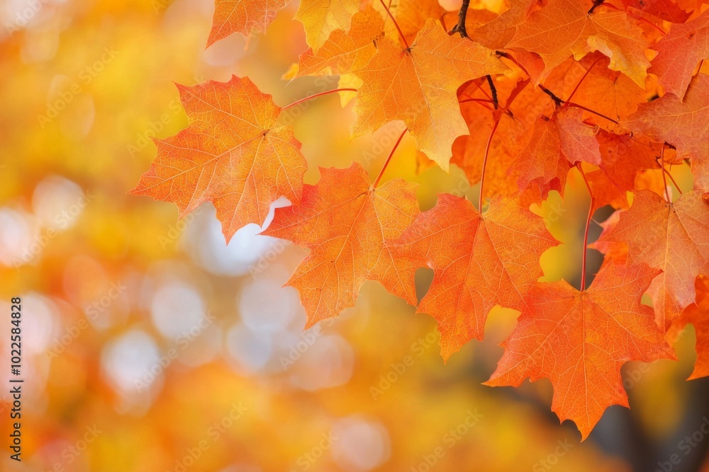 Fallen Leaves Season Background created with Generative AI Fallen Leaves Season Background created with Generative AI
