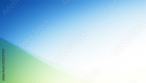 Soft green-to-blue gradient background with a blurred effect 