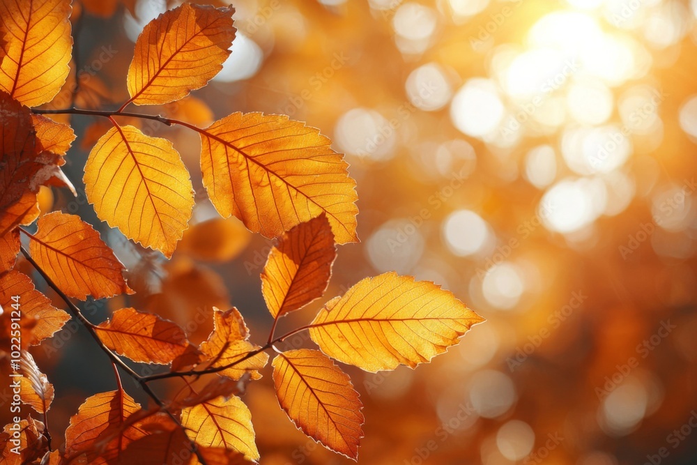Fallen Leaves Season Background created with Generative AI Fallen Leaves Season Background created with Generative AI