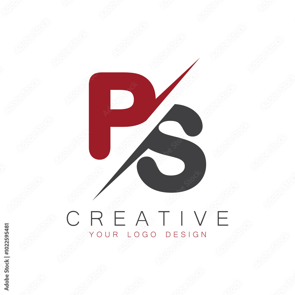 initial monogram logo with creative design. initial monogram logo with creative design.