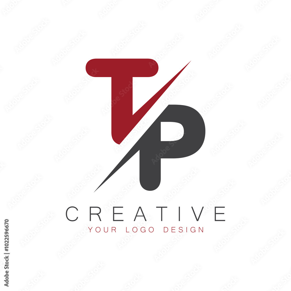 initial monogram logo with creative design. initial monogram logo with creative design.