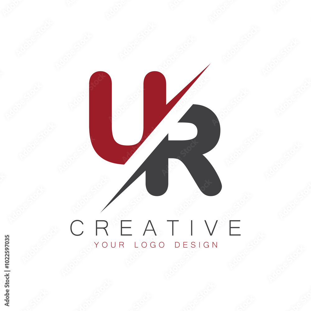 initial monogram logo with creative design. initial monogram logo with creative design.